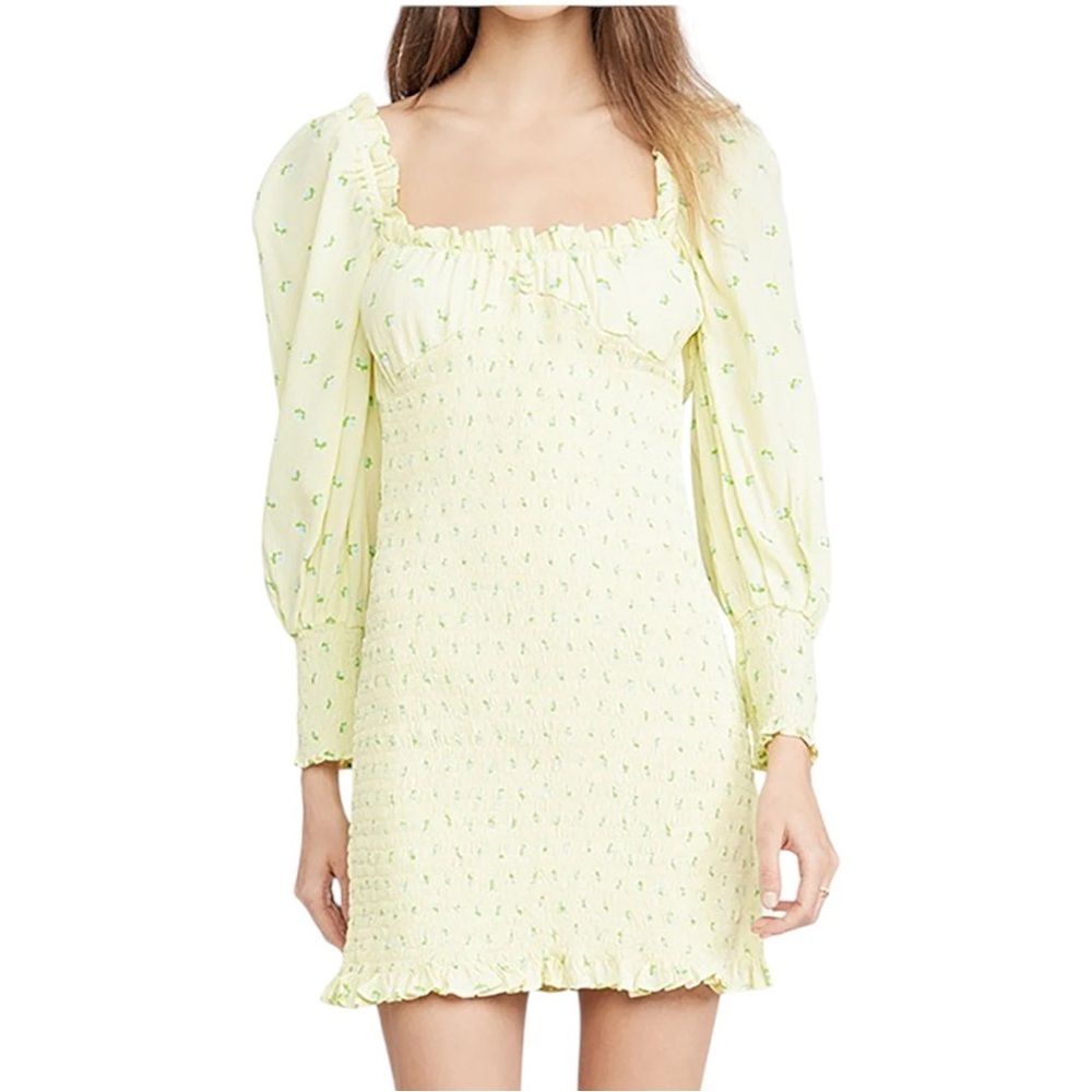 Faithfull the Brand Julia Print Mini‎ Dress